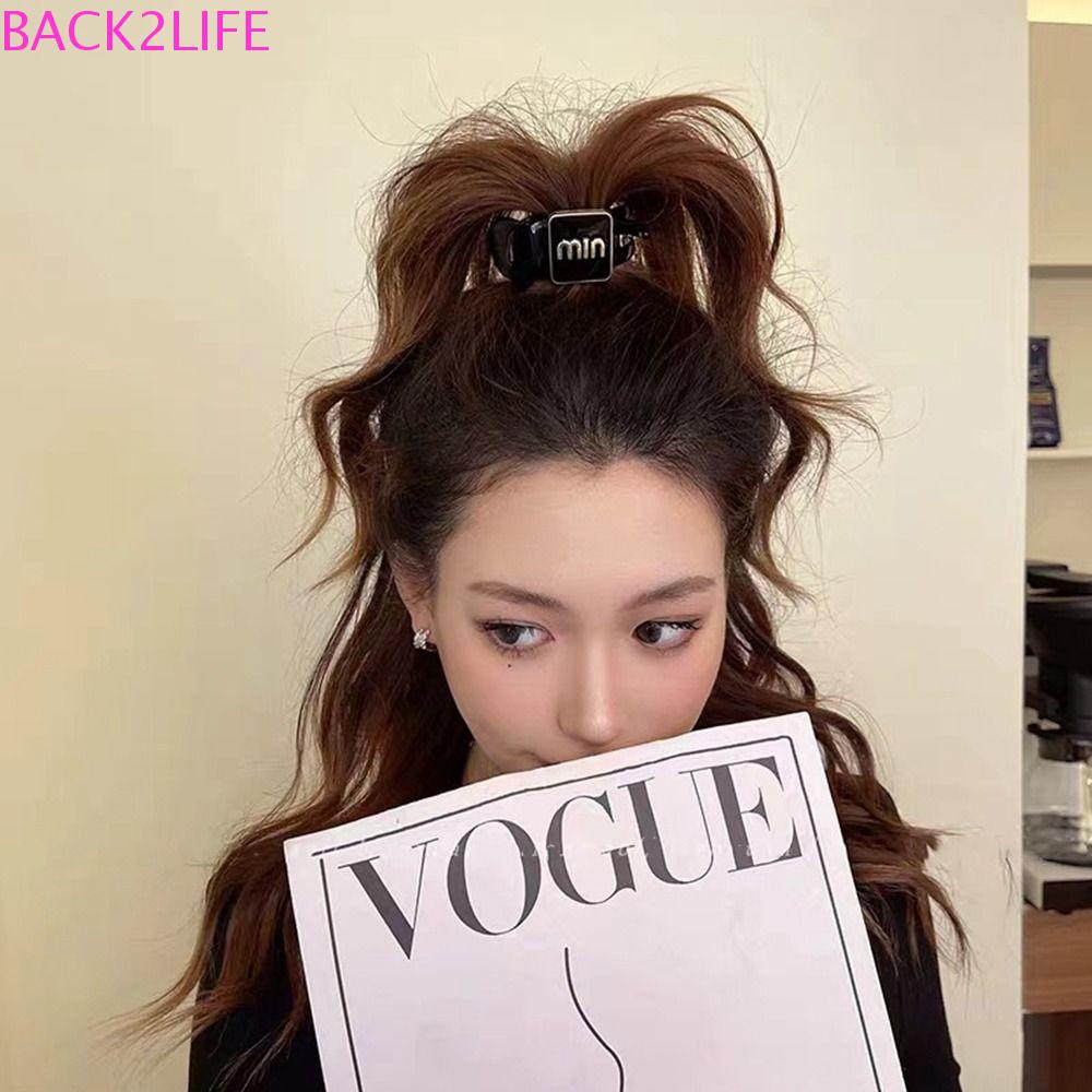 Kẹp Tóc Hình Cá Mập / Chữ Cái Thanh Lịch Cho Nữ 2life