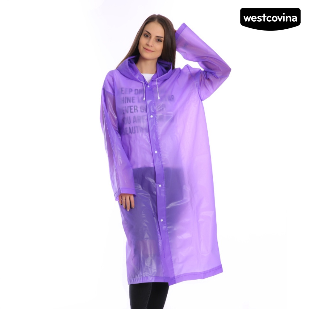 [COD]☁Áo Mưa Di Động Có Mũ Trùm Dày Dặn Chống Nước Có Thể Tái Sử