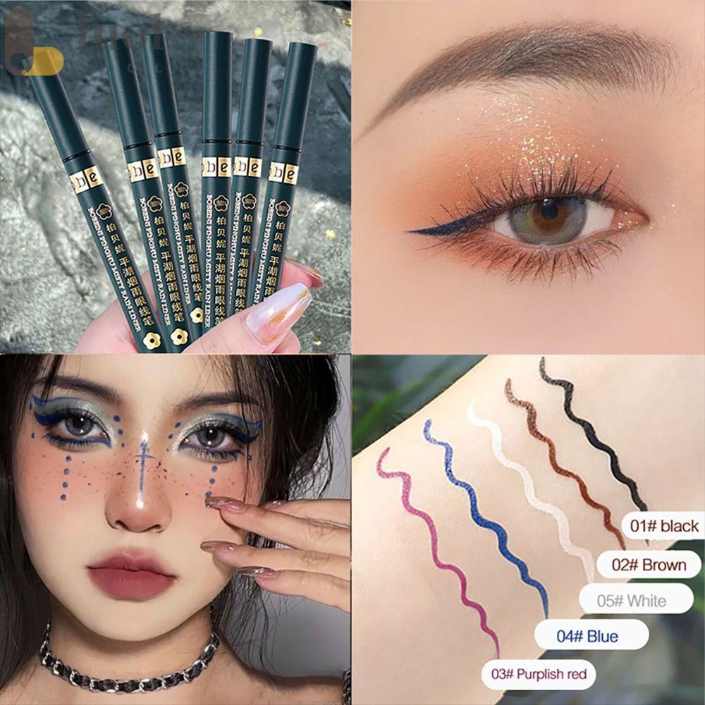 Bút Kẻ Mắt Dạng Lỏng 5 Màu Tùy Chọn Chống Nước Lâu Trôi Tiện Dụng