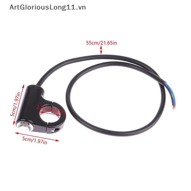 Nút Công Tắc Nhấn 22mm Chuyên Dụng Cho Xe Mô Tô Điện