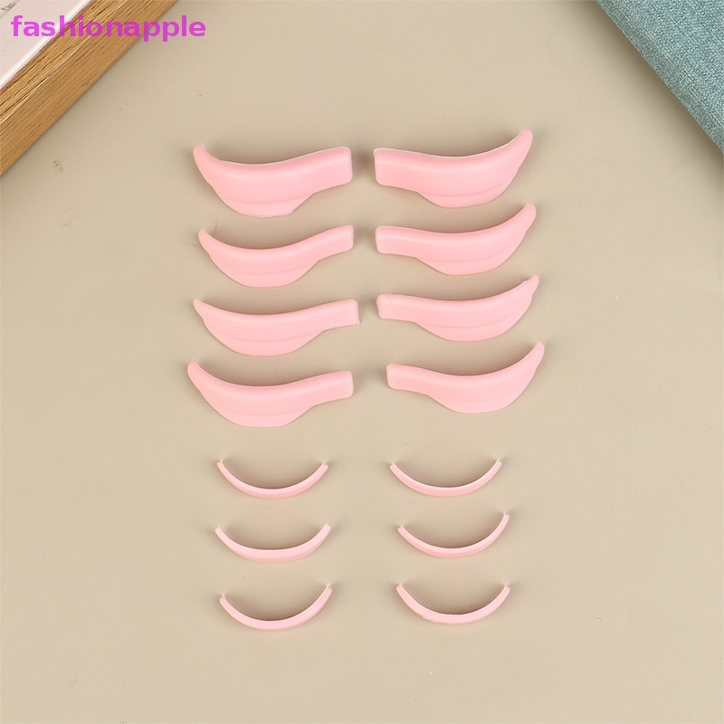 Set 7 Cặp Đệm Silicone Hỗ Trợ Uốn Mi Tiện Lợi