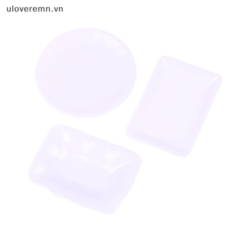 Set 12 Dĩa Mini Trang Trí Nhà Búp Bê