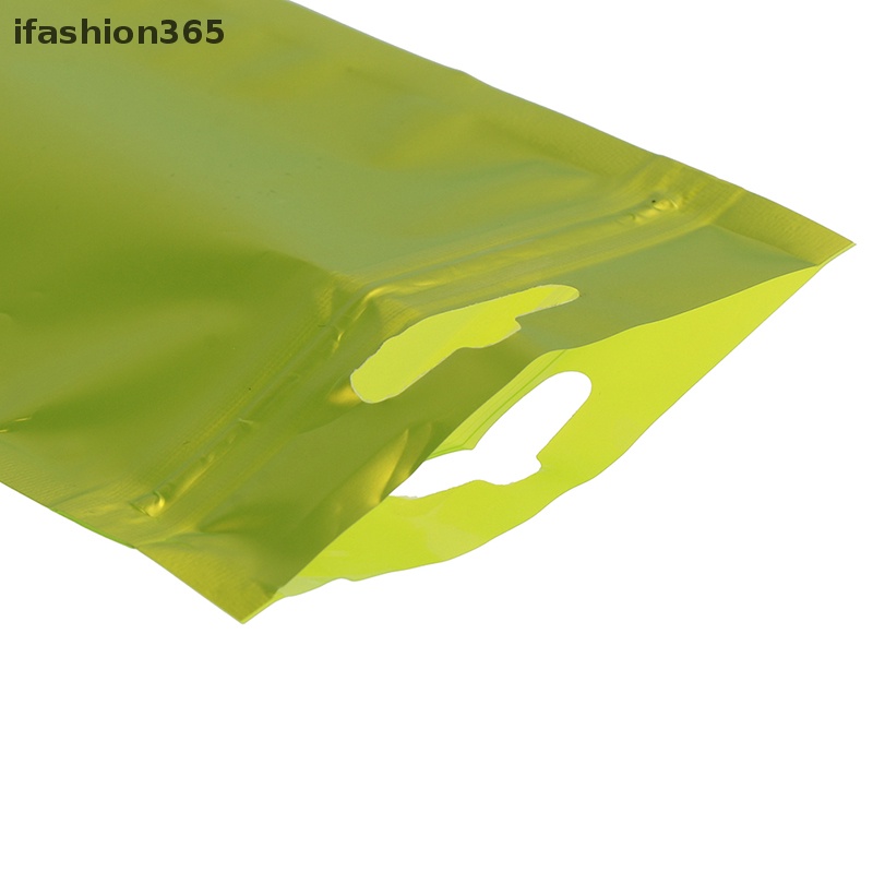 [ifashion365] 20 Túi Zip Nhôm Có Thể Tái Sử Dụng Mylar Đựng Thực Phẩm VN