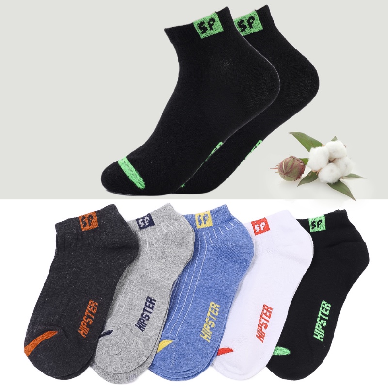 Vớ Thể Thao Mềm Mỏng Thoáng Khí Thấm Hút Mồ Hôi Thoáng Khí Nhiều Màu Tùy Chọn Cho Nam