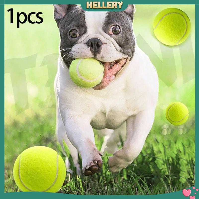 Quả Bóng Tennis Cao Su Co Giãn Tốt Dùng Huấn Luyện Thú Cưng