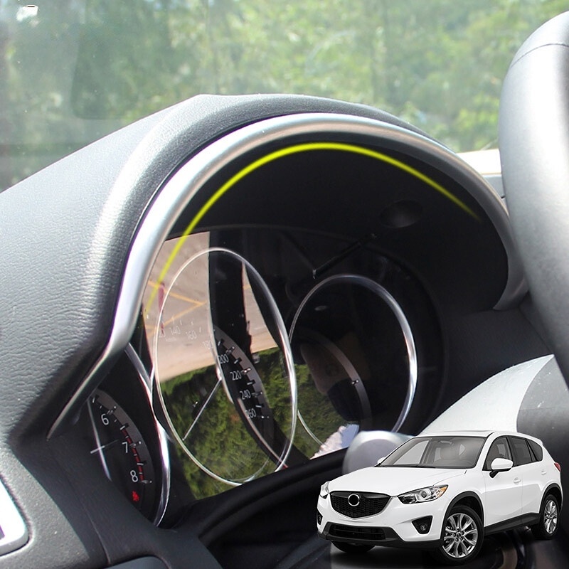 Viền Trang Trí Bảng Điều Khiển Xe Hơi Mazda CX-5 CX5 KE 2012 2013 2014 2015 2016 Bằng Chrome