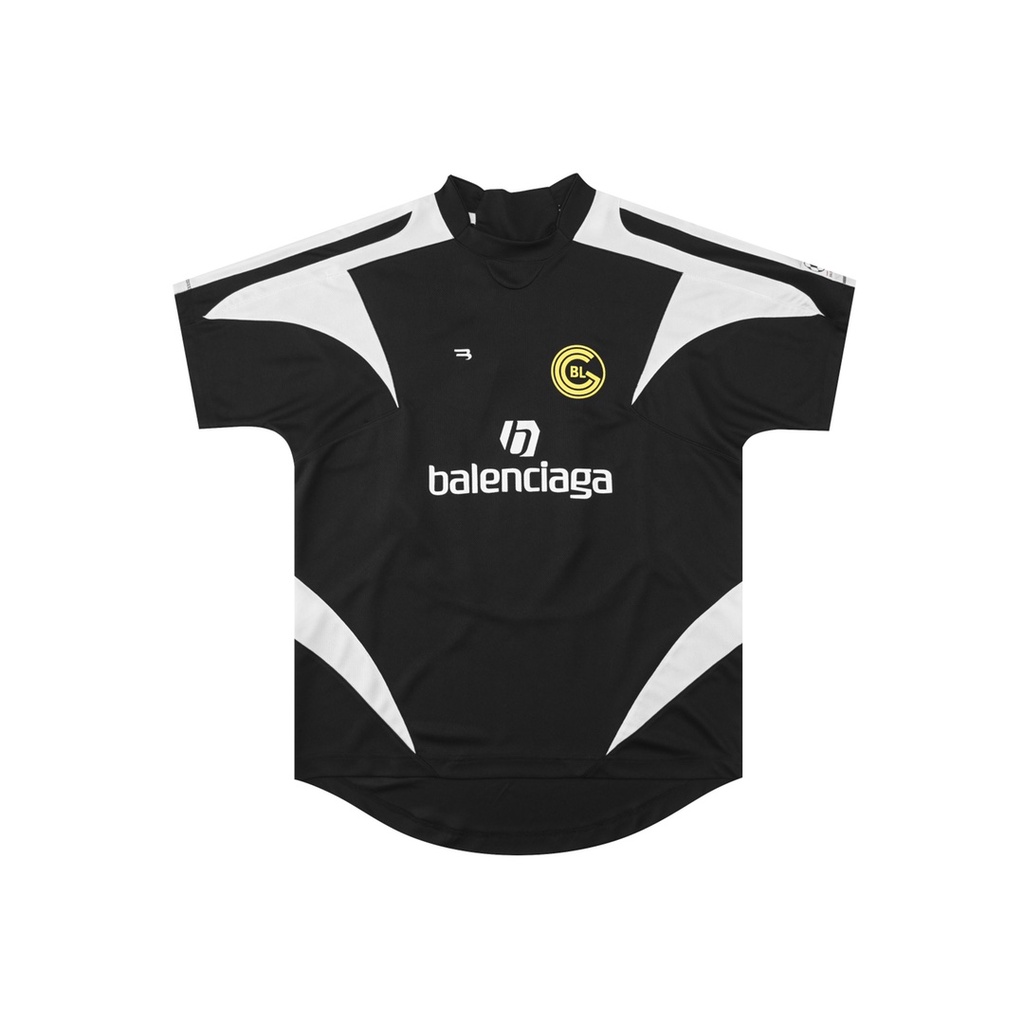 Áo Thun Sweater In Logo 23ss BLCG X Manchester United Thời Trang Đường Phố Sang Trọng Cho Nam Và Nữ