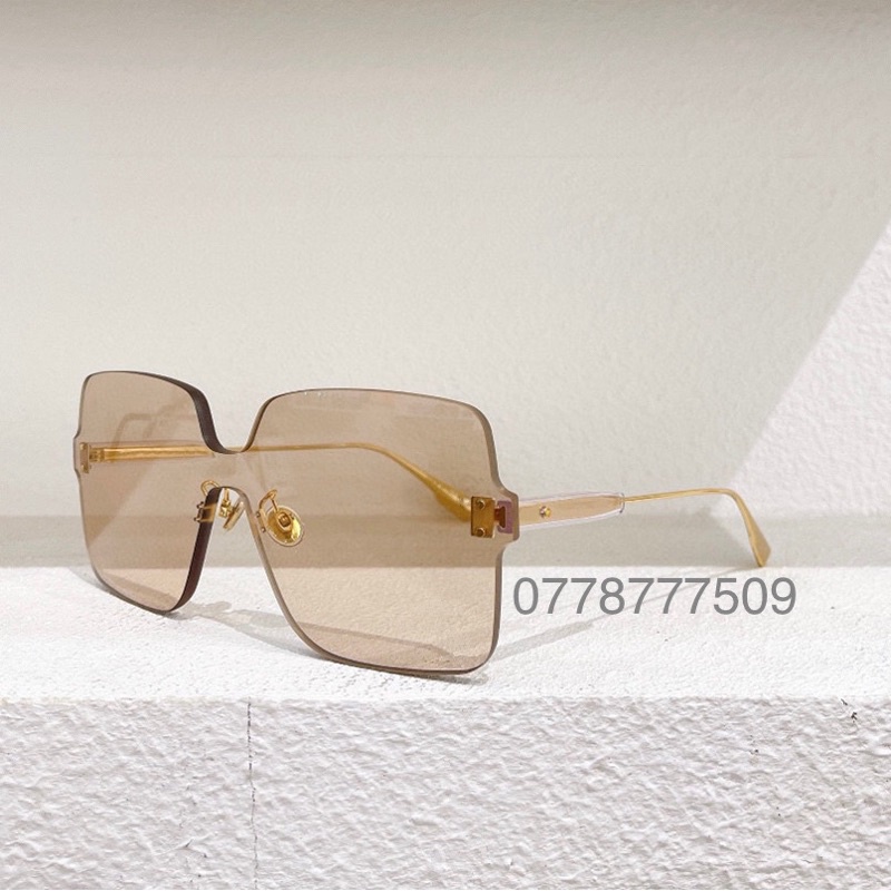 Kính Hiệu Vuông Tràn Viền Hot Dio R Nâu Tây