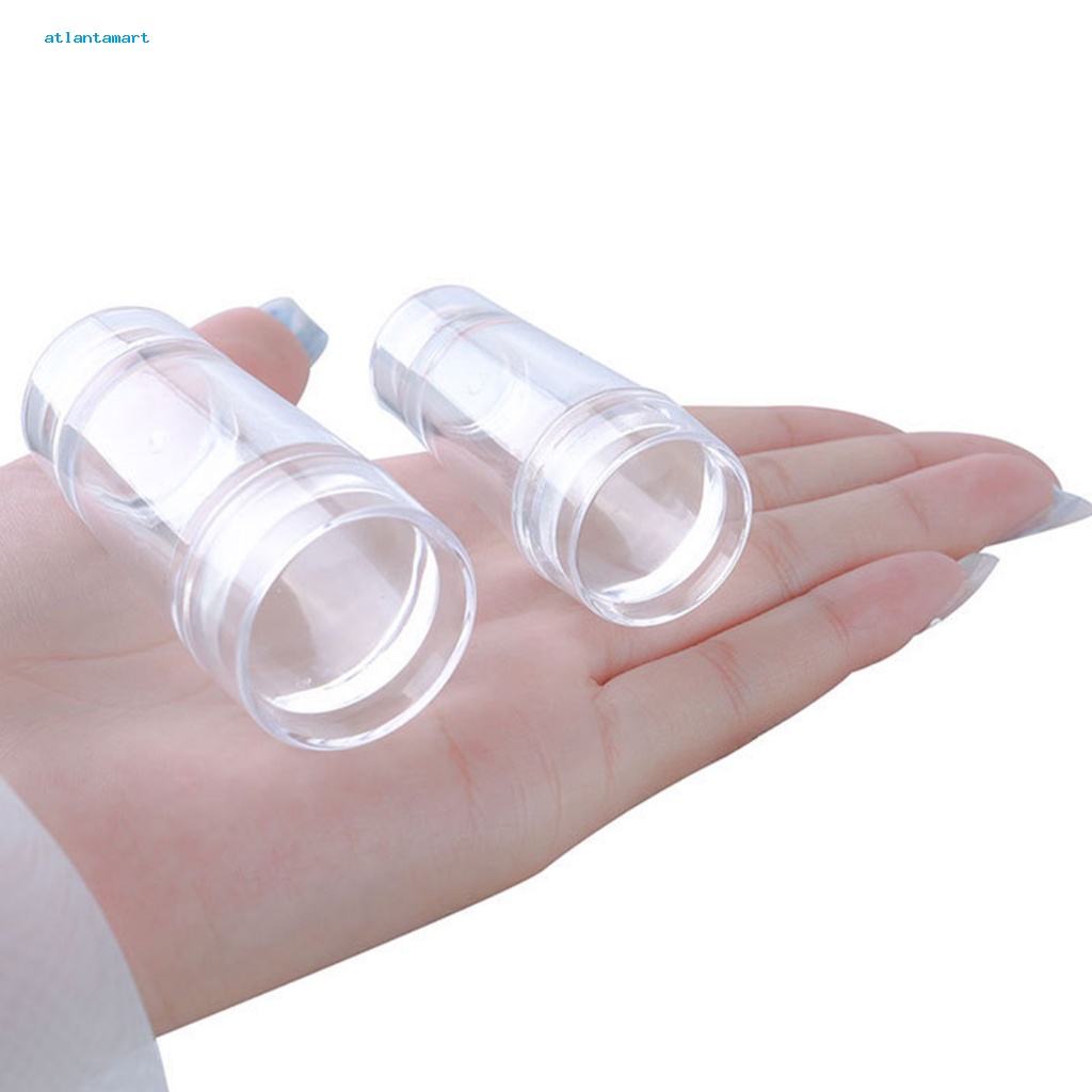 Túi Đựng Đồ Dùng Cao Cấp Tiện Dụng| Dụng Cụ In Hình Trang Trí Móng Tay Hai Đầu Trong Suốt Không Cần Biến Dạng