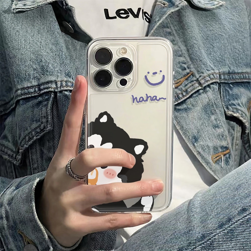 ✅Ốp Điện Thoại Mềm Chống Sốc Kiểu Dáng Đơn Giản Cho Iphone 13plus Cat 78 11 6In 14Pro 12 max