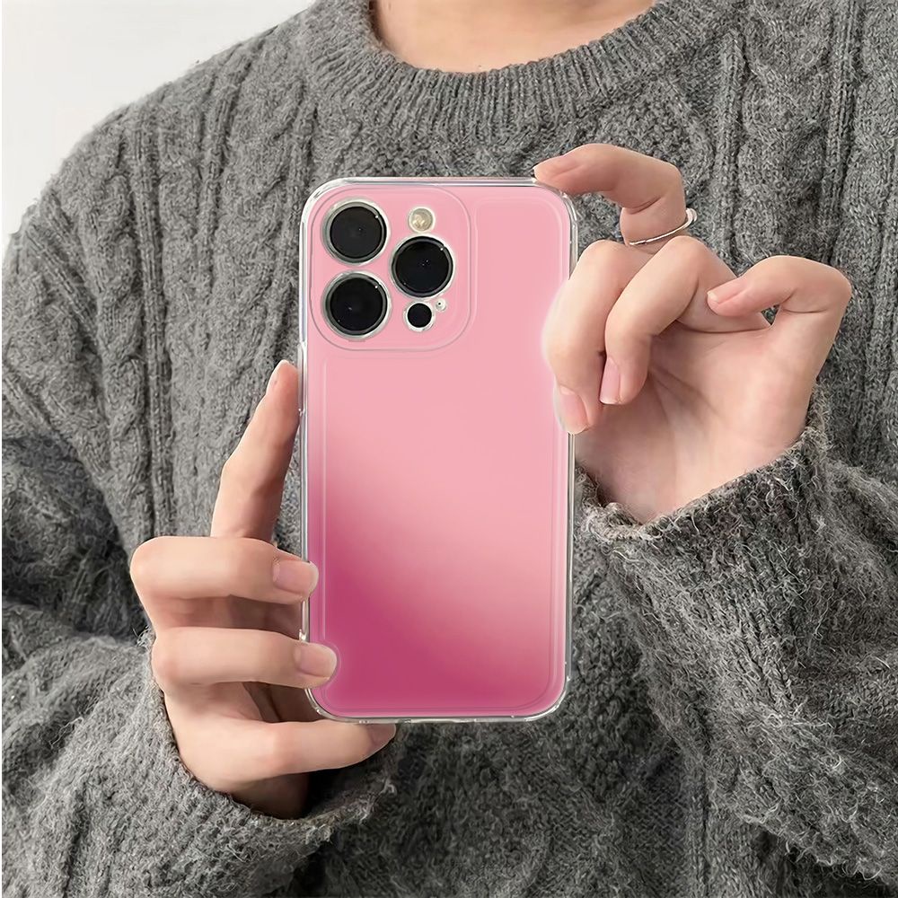 ✅Ốp Điện Thoại Mềm Trong Suốt Màu Gradient Chống Sốc Cho Iphone 1178Iphone126Inmax plus13 14pro KBN5