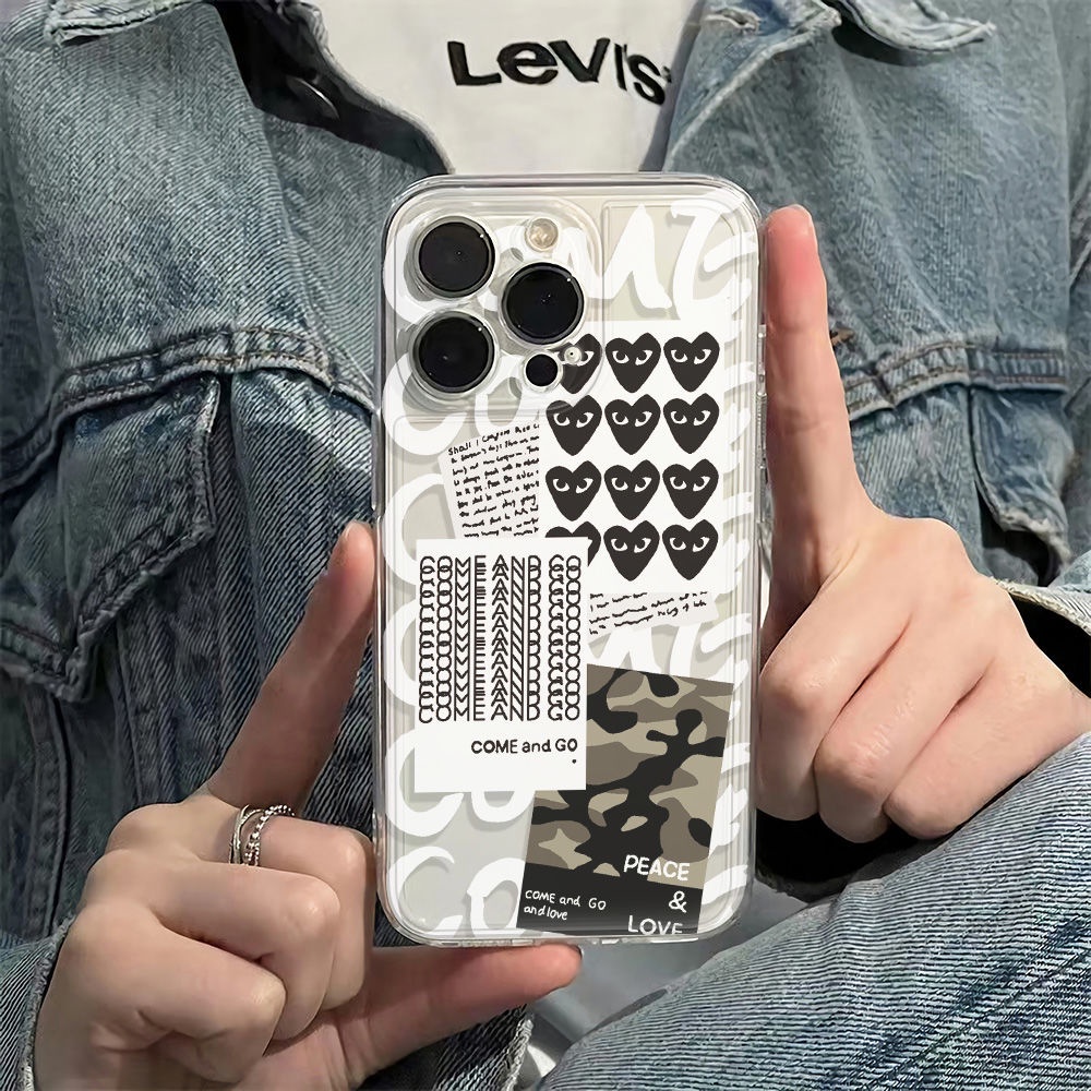 ✅Ốp Điện Thoại Mềm Chống Sốc Họa Tiết Nhãn Dán Cho Iphone 13 Plus 11 1278 max 6In14Pro PSJ4