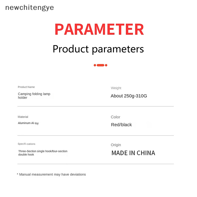 Bộ Giá Đỡ Đèn Lồng Bằng Hợp Kim Nhôm Siêu Nhẹ Có Thể Tháo Rời