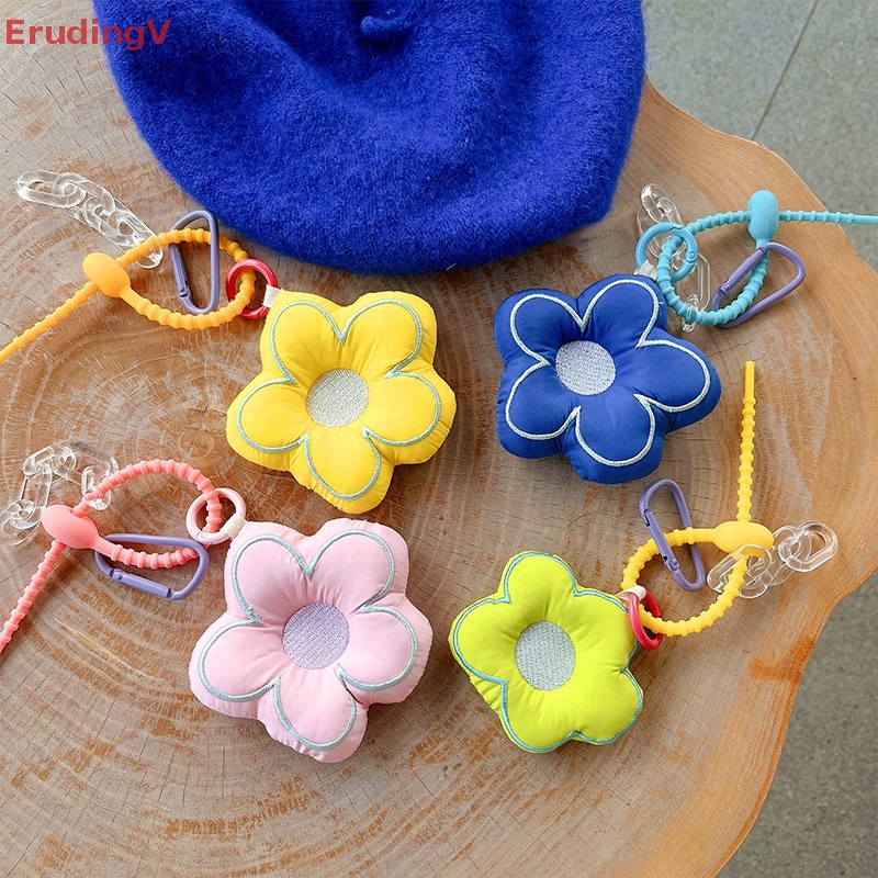 [ErudingV] Móc Khóa / Dây Treo Ba Lô Vải Hoa Sáng Tạo Dễ Thương [Mới]