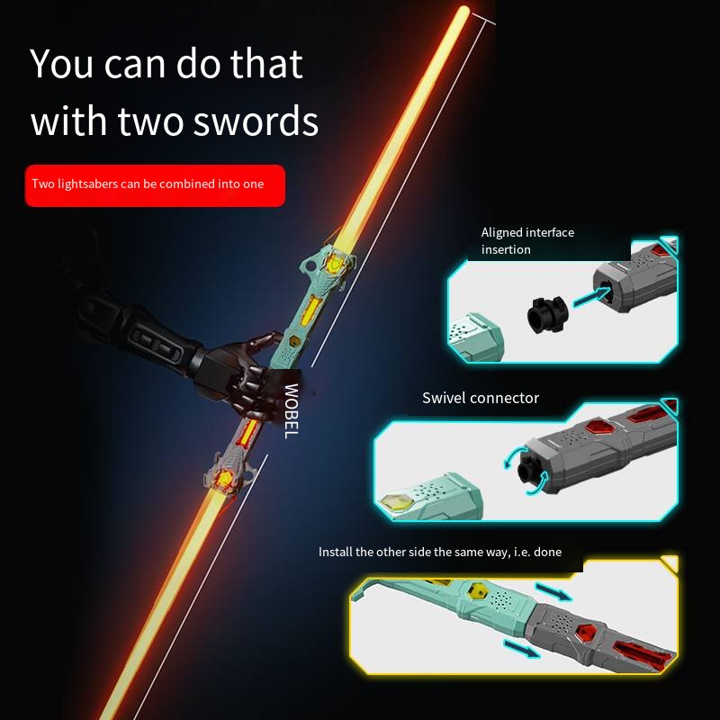 Thanh Kiếm Laser Có Thể Sạc Lại Hiệu Ứng Âm Thanh Hình Star Wars