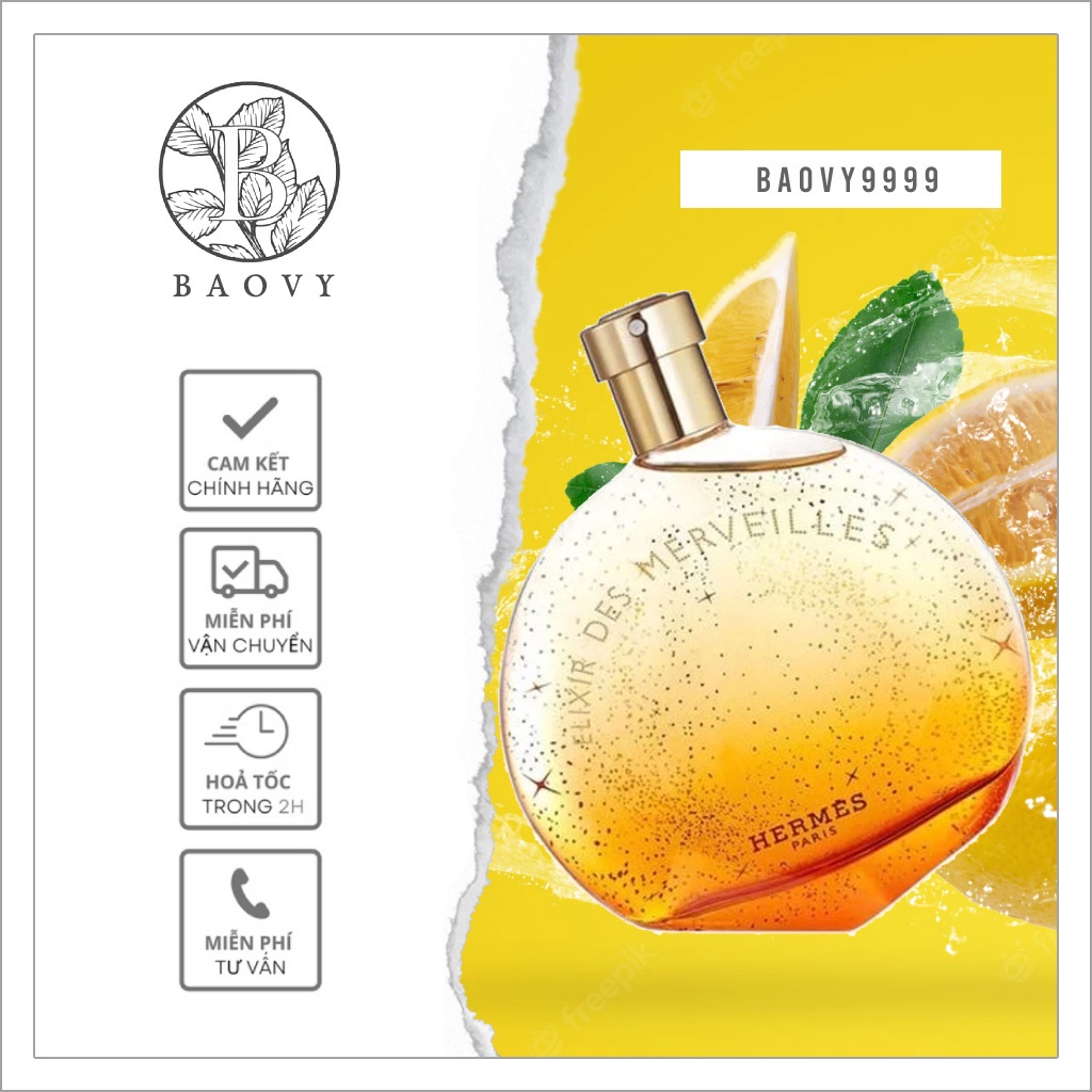 ✨ Nước Hoa Hermes Elixir Des Merveilles EDP 10ml