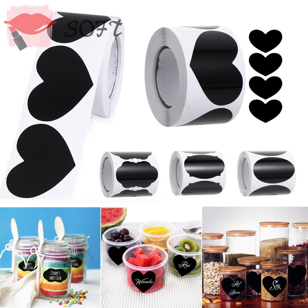 Nhãn Dán Dạng Bảng Đen Viết Phấn Dành Cho Lọ Gia Vị Nhà Bếp