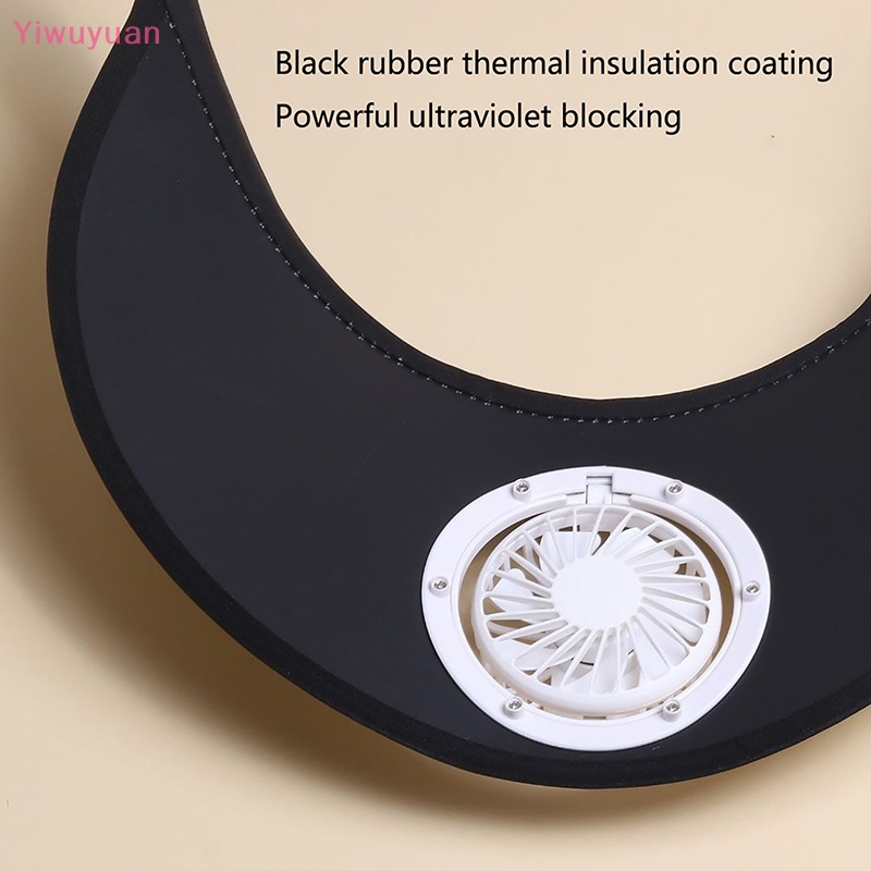 Mũ Chống Nắng Vành Tròn 3 Tốc Độ Kèm Quạt Điện Thời Trang Mùa Hè Mới