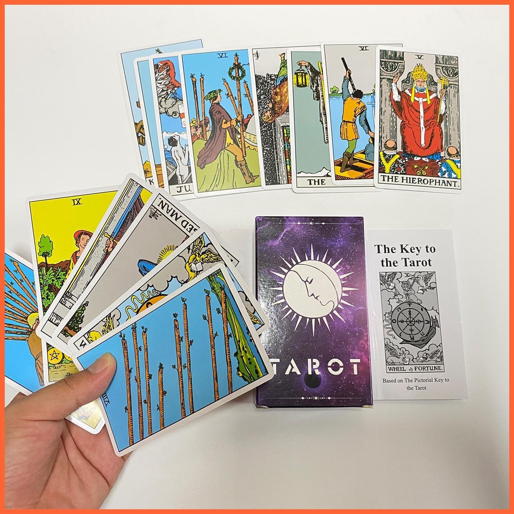 Bộ Bài Tarot Tiếng Anh Toàn Bộ Độc Đáo