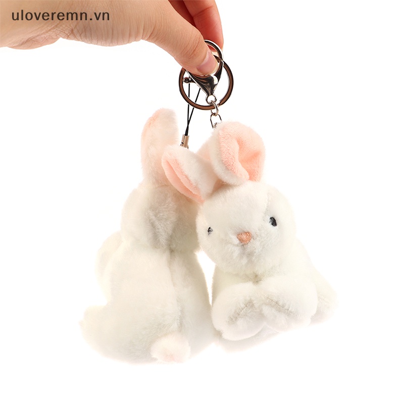 Móc Khóa Thỏ Nhồi Bông 11CM Dễ Thương