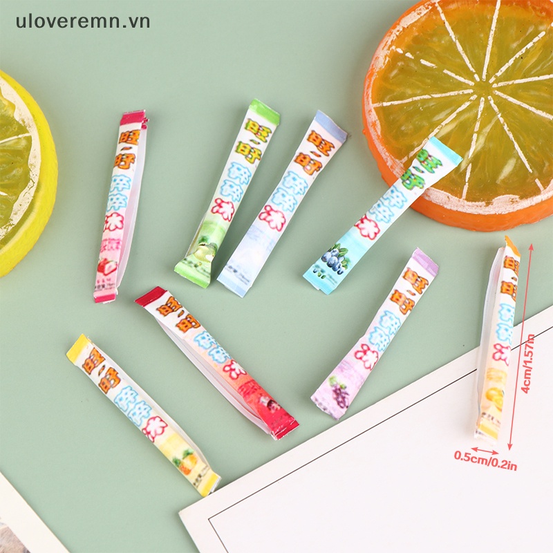 Mô Hình Que Kem Trang Trí Nhà Búp Bê Tỉ Lệ 1: 12