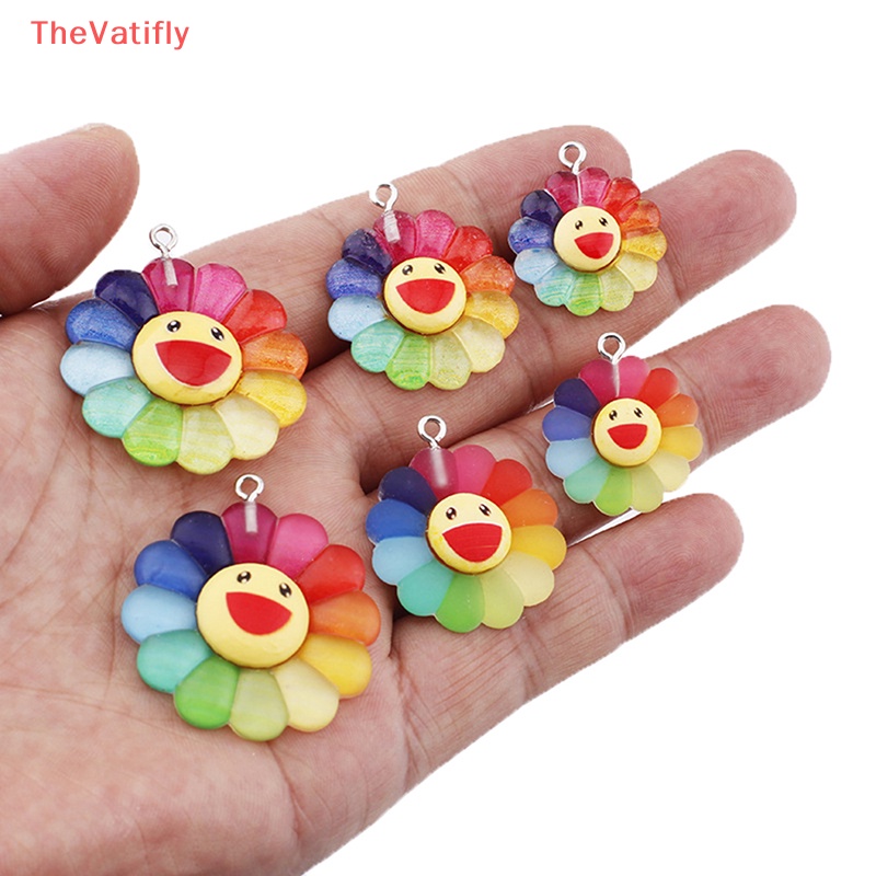 [Thevaly] Móc Khóa / Điện Thoại / Chìa Khóa Hình Hoa Hướng Dương Cá Tính Thời Trang Cho Nữ