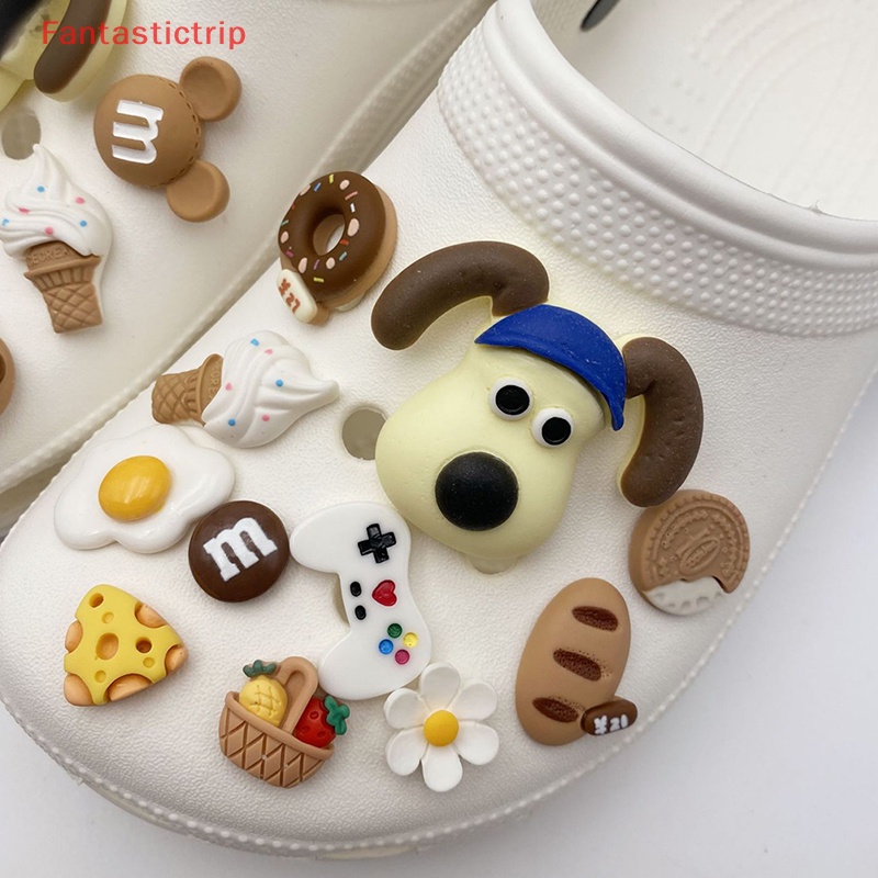 [Fantastictrip] Phụ Kiện Khóa Giày Ba Chiều Diy Có Thể Tháo Rời