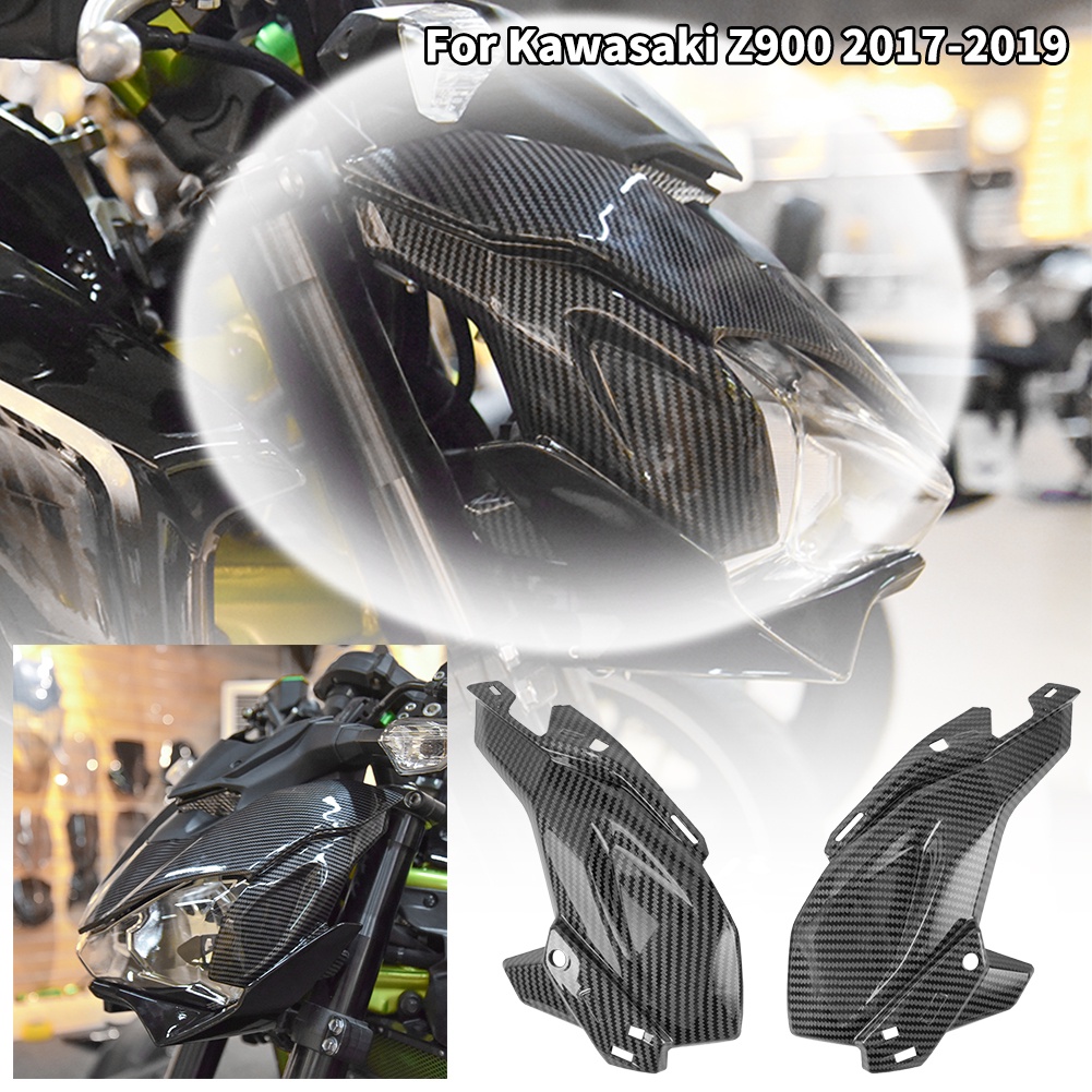 Ốp Bảo Vệ Đèn Pha Trước Cho Xe Mô Tô Kawasaki Z900 2017 2018 2019 Z 900
