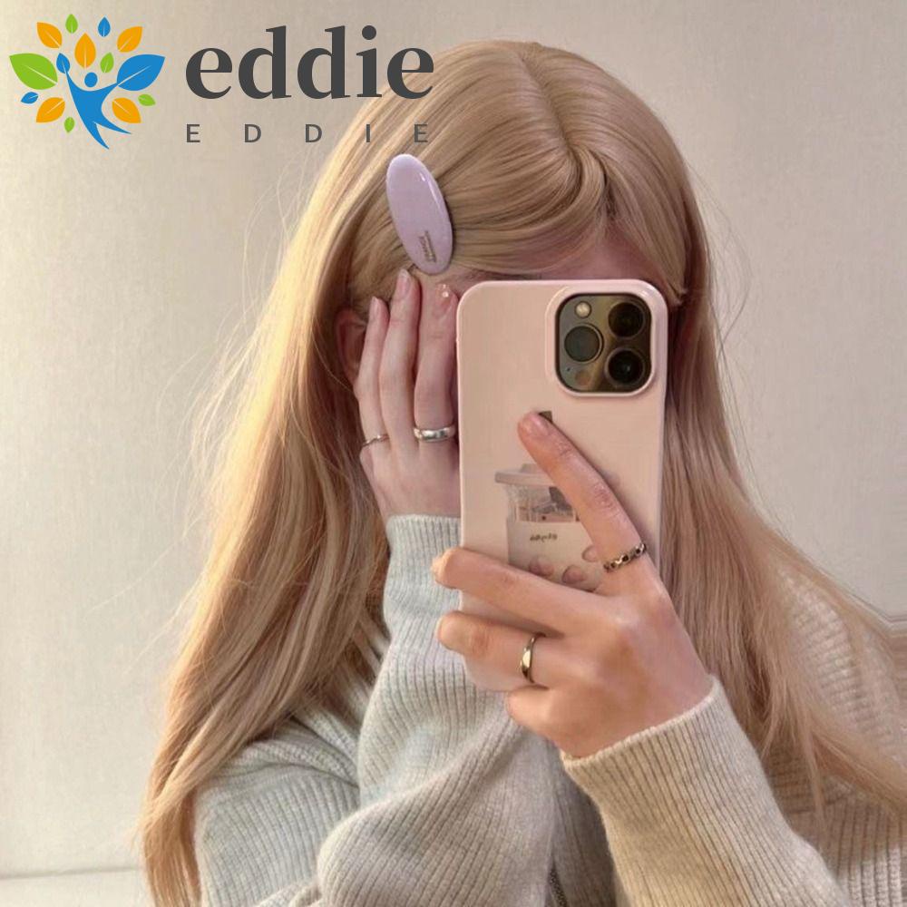 Kẹp Tóc Hình Oval Nhỏ Nhắn 26Eddie Y2K Dễ Thương Dành Cho Nữ
