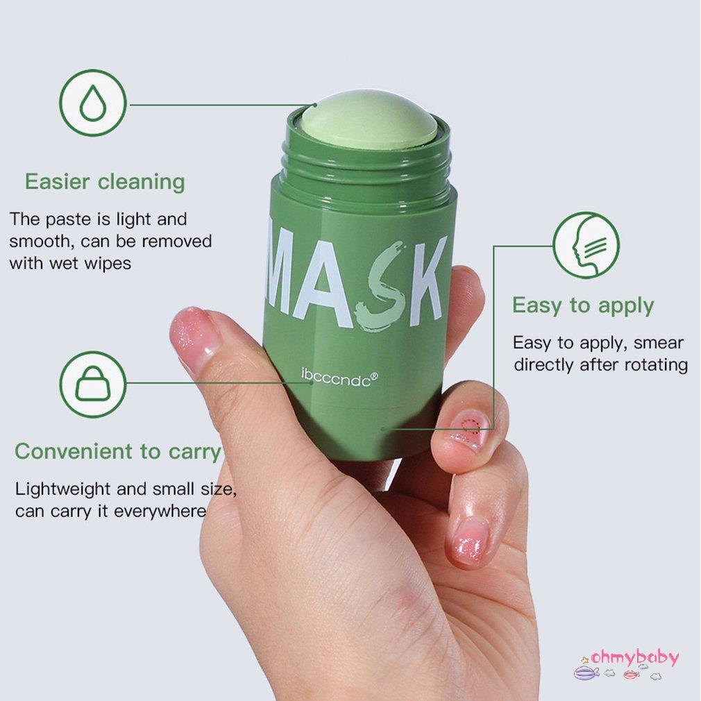 [Ready] Mặt Nạ 40G Thanh Trà Xanh Làm Sạch Lỗ Chân Lông Dưỡng Ẩm-Kiểm Soát Mụn Đầu Đen Cải Thiện Màu Da [Z/1]