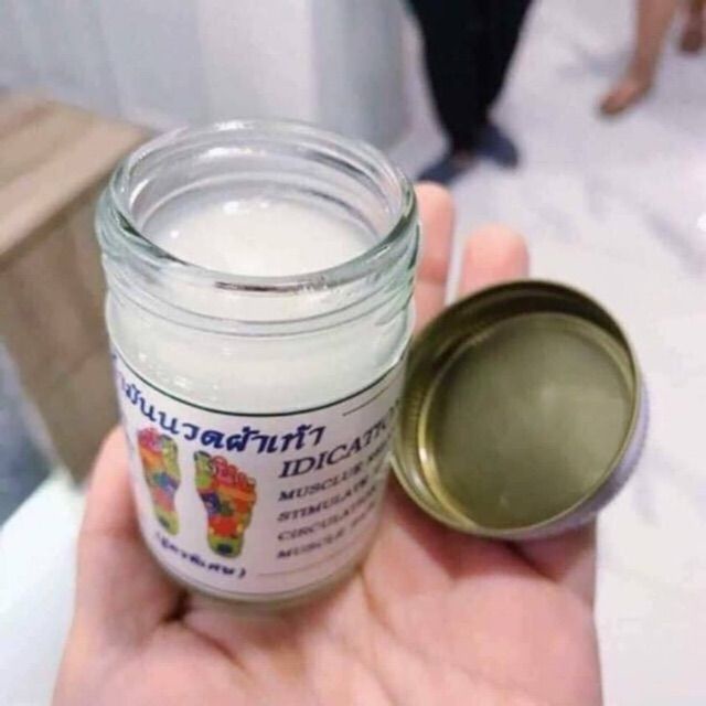 Dầu cù là trắng massage chân Wang Boran hũ 50gr