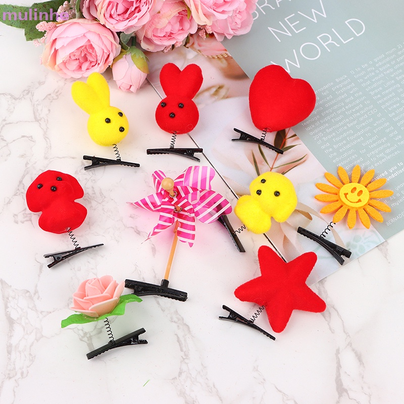 Mulinhe Kẹp Tóc Hình Chú Gà Con Màu Vàng Dễ Thương Sáng Tạo Cho Bé Gái vn