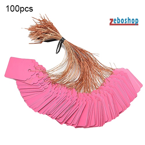 Set 100 Nhãn Treo Đánh Dấu Cây Trồng Chống Nước