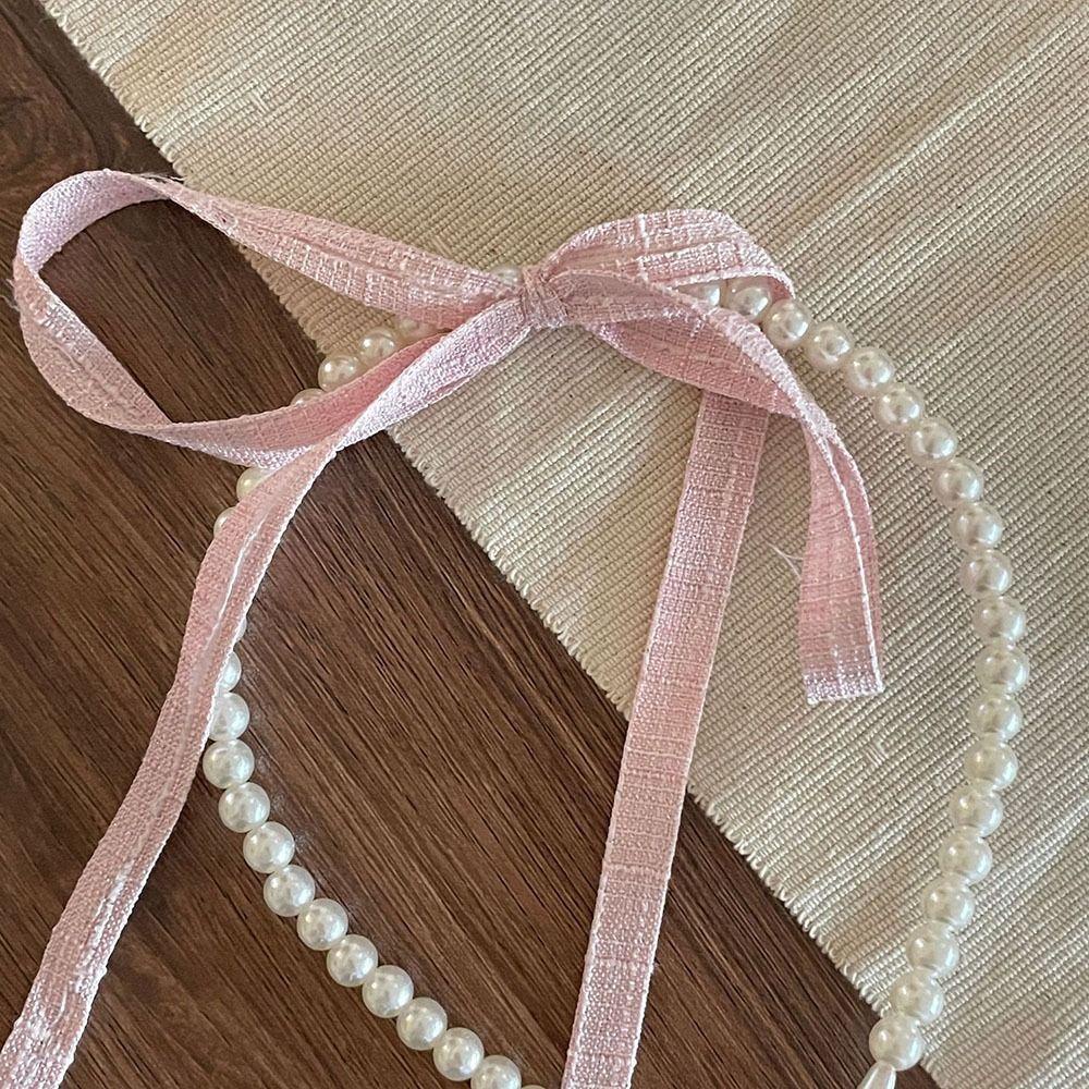 Băng Đô Cài Tóc Đính Nơ Tua Rua Nhiều Màu Dễ Thương Y2K 26EDIE