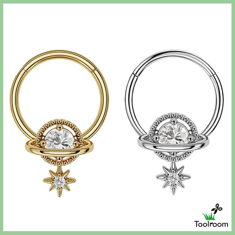 Khuyên Mũi Bằng Thép Không Gỉ Hình Ngôi Sao