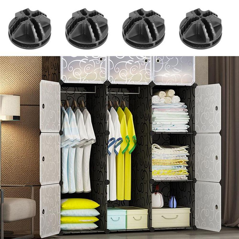 CONOPERY Khóa Kẹp Nối Dây Hình Khối Lập Phương Thông Dụng Cho Tủ Quần Áo