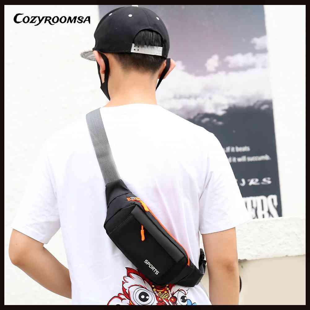 Túi Đeo Hông Thể Thao Bằng Vải Oxford Chống Nước Cho Nam &amp; Nữ