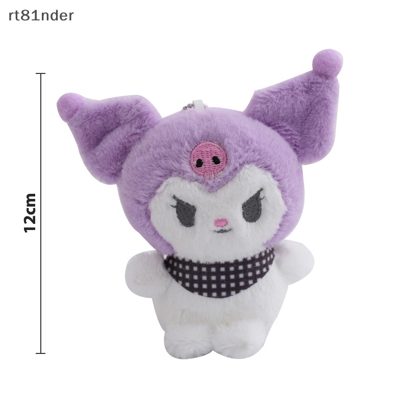 Rt Búp Bê Nhồi Bông Kuromi Cinnamoroll Hoạt Hình Đáng Yêu Mềm Mại Trang Trí Nội Thất / Túi Xách / Chìa Khóa