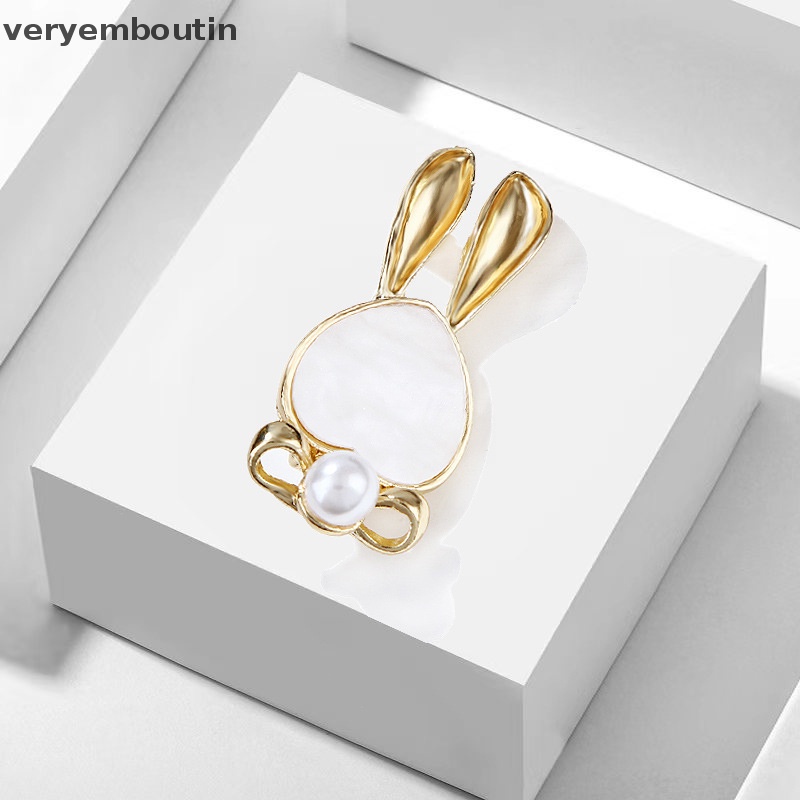 Ghim Cài Áo Hình Đầu Thỏ Thời Trang Dành Cho Nữ