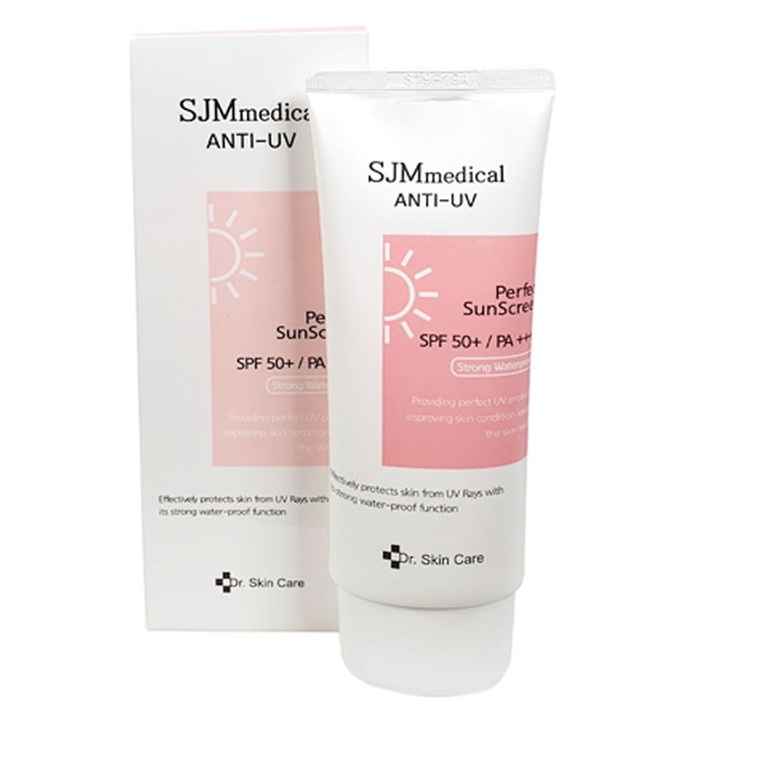 Kem chống nắng SJM Medical Anti UV Perfect SunScreen SPF50+ PA++++ 60ml