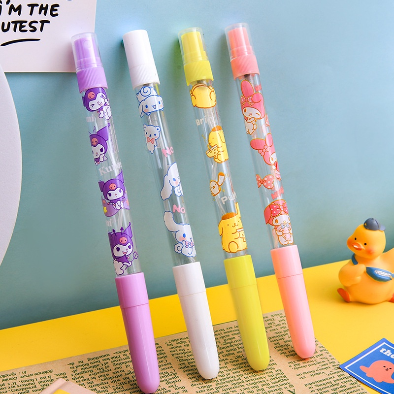 Sanrio Bút Xịt Nước Bổ Sung Nước Dễ Thương Cho Học Sinh