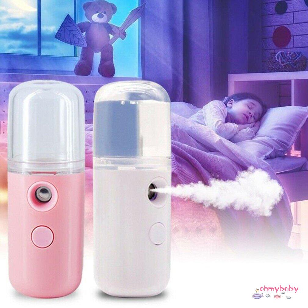 [InStock] Mặt Nano Máy Bổ Sung Nước Trụ Bé Gái Nữ Trang Điểm Sương Tạo Cho Mùa Hè Mát Tưới Cây [Z/7]