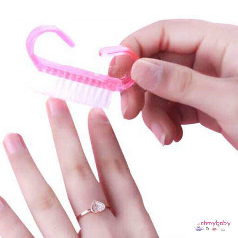 [OMB] Dụng Cụ Làm Móng Kèn Sừng Bàn Chải Bền Bụi Nhỏ Đặc Biệt Gj0027 Màu Sắc Ngẫu Nhiên [Z/14]