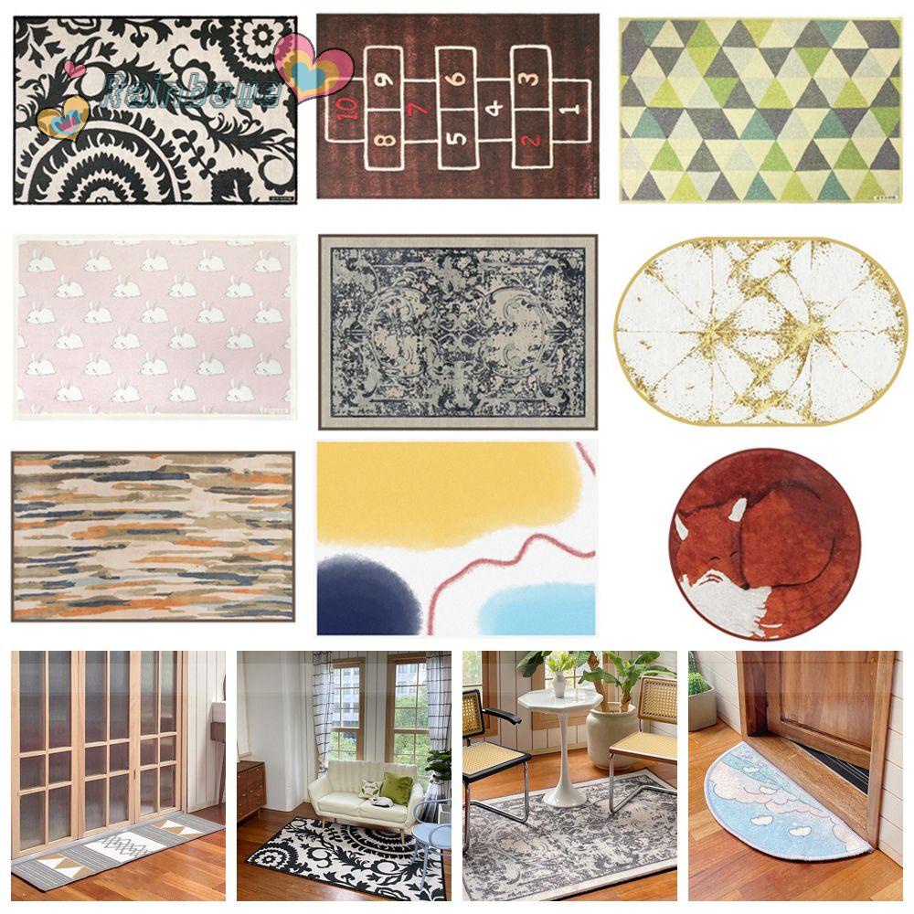 Thảm Lót Sàn Hình Hoạt Hình Xinh Xắn Cho Nhà Búp Bê Tỉ Lệ 1: 6