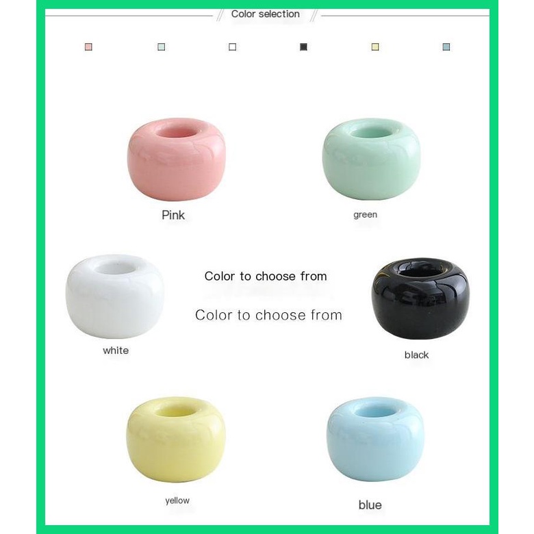 Giá Đỡ Bàn Chải Đánh Răng Bằng Sứ Hình donut Sáng Tạo Cho Cặp Đôi jiwvn jiwvn