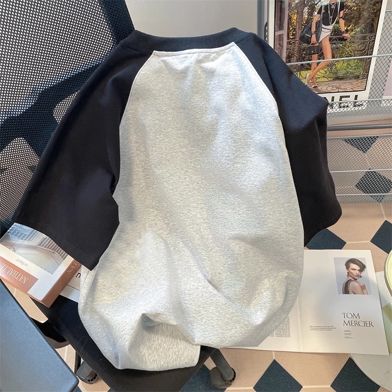 NRVP Áo Thun 100% Cotton Tay NgắN In Hoạ TiếT ĐộC ĐáO Phong CáCh HàN QuốC 2023