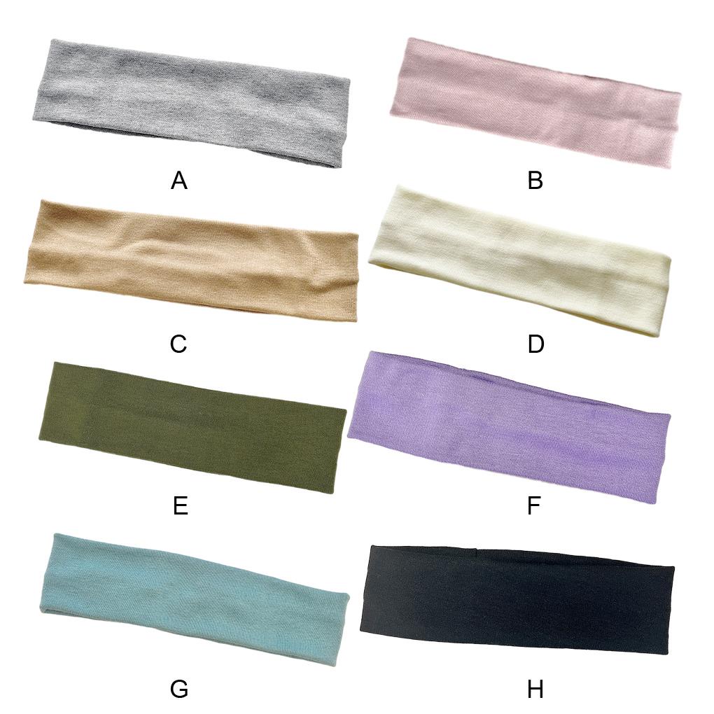 Set 6 Băng Đô Thể Thao Co Giãn Thời Trang Cho Nữ