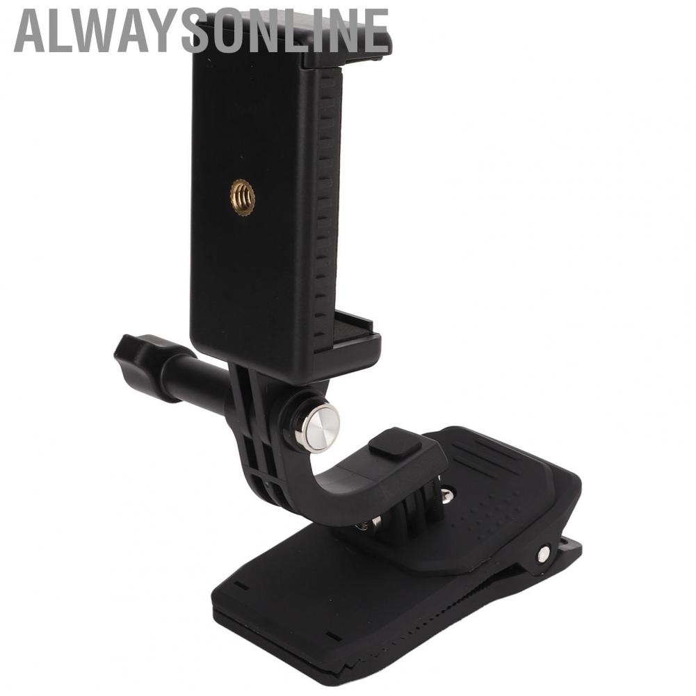 Alwaysonline Backpack Strap Mount Quick  with Phone Clamp for Smartphone Action 2 SJCAM EKEN Accesories