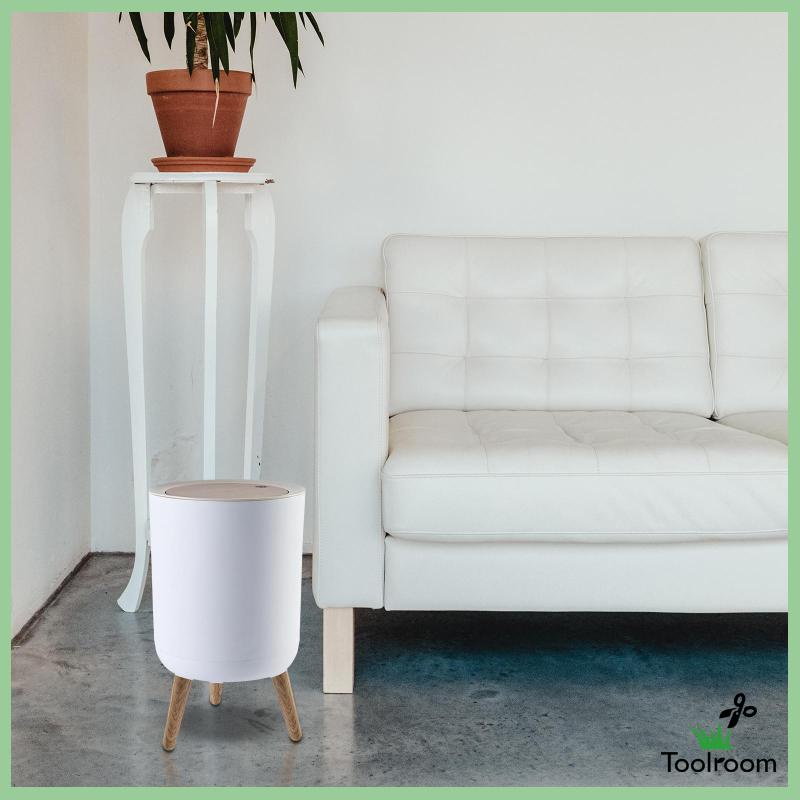 Thùng Rác Tròn Nắp Nhấn Cao Thời Trang Đa Ứng Dụng