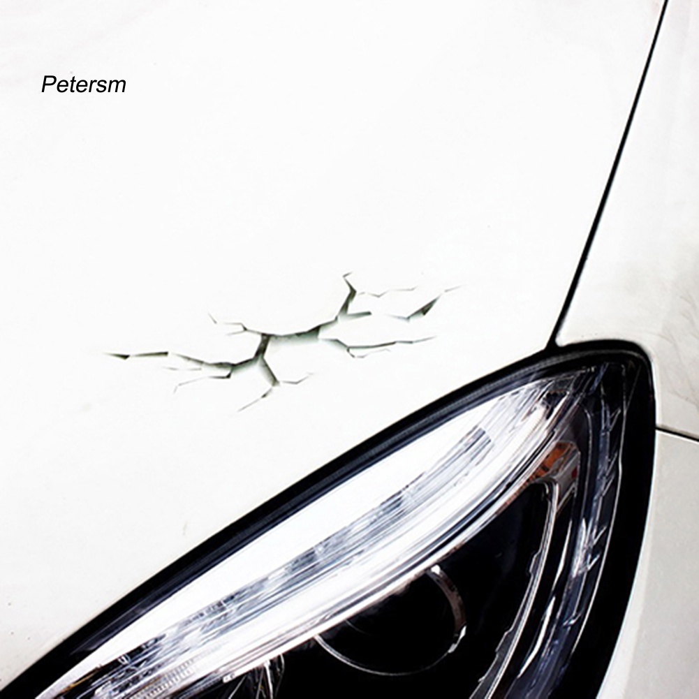 Miếng Dán Hình Đôi Mắt 3D Bằng Nhựa PP Chống Thấm Nước Trang Trí Cửa Sổ Xe Hơi